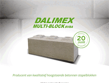 Tablet Screenshot of dalimex.be